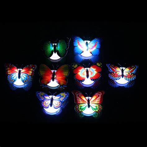 Buy Icoco Harmo Home Led Night Light Lamp Colorful Changing Butterfly