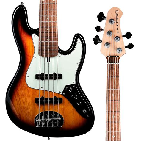 Baixo Lakland Skyline Vintage J Cordas Sunburst Rosewood