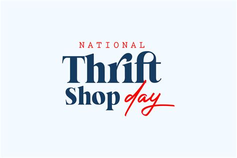 National Thrift Shop Day 26542825 Vector Art At Vecteezy