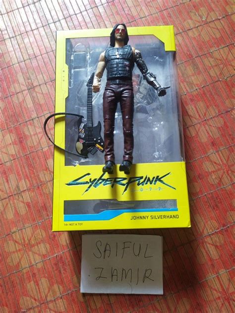 Mcfarlane Cyberpunk Johnny Silverhand Hobbies Toys Toys Games On