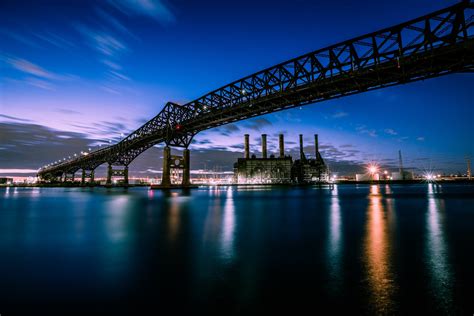 The Pulaski Skyway at Night · Free Stock Photo