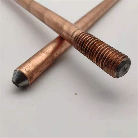 Threaded Copper Clad Earth Rod Hot Tub Grounding Rod