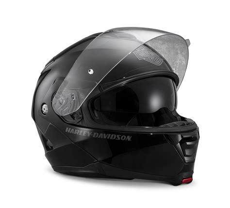 Capstone Sunshield Modular Helmet Gloss Black Harley Davidson Usa