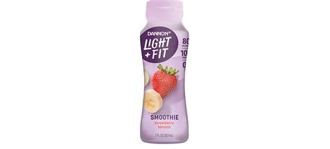 Strawberry Banana Smoothie | Light + Fit®