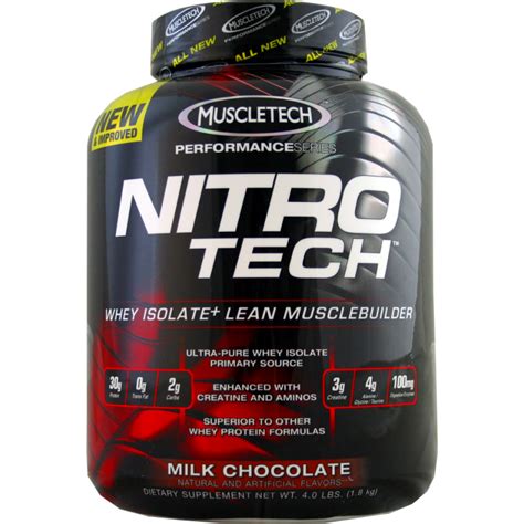 Prote Na Nitro Tech Lbs Muscletech Oferta Cyberday Suplex