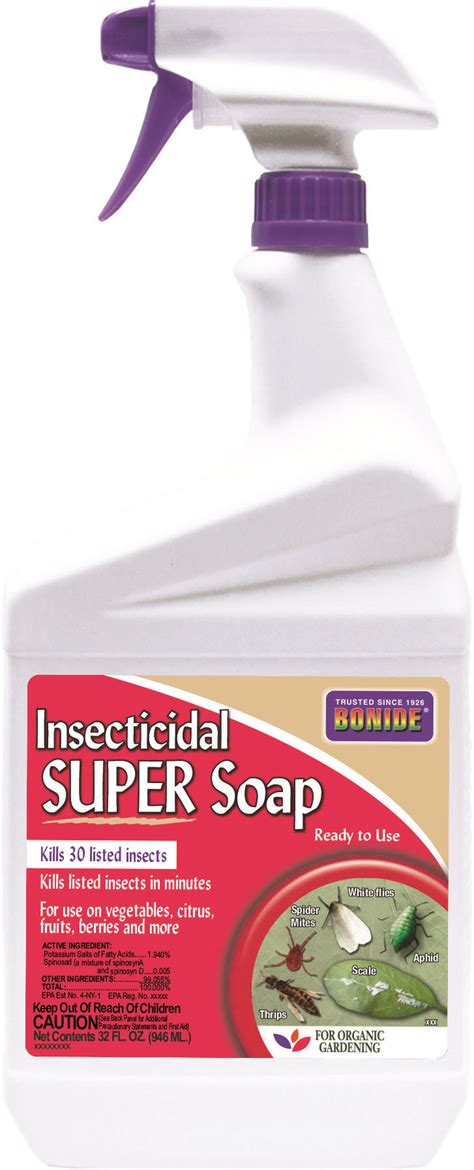 Bonide Products Inc P Insecticidal Super Soap Ready To Use Quart Ebay