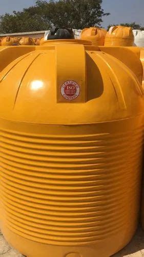 Kamdhenu Water Tank Triple Layer Yellow Liter At Rs Litre