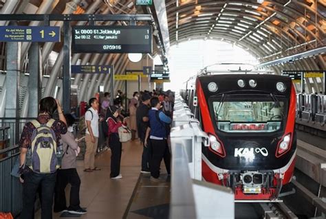 Tarif Lrt Jabodebek Maksimal Rp Tiap Akhir Pekan Dan Libur Nasional