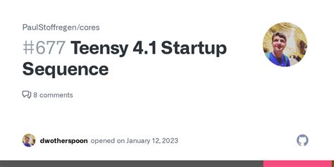 Teensy Startup Sequence Issue Paulstoffregen Cores Github