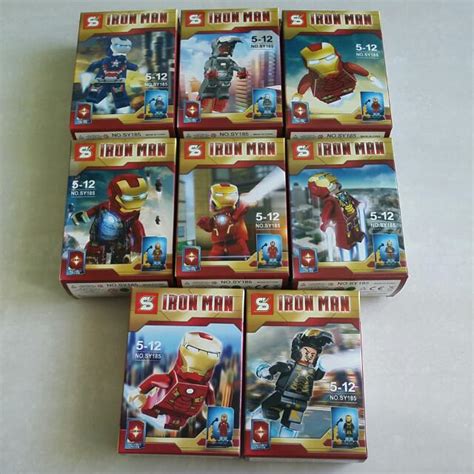 lego iron man set hobbies toys toys games  carousell