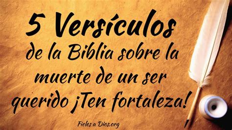 5 Versículos de la Biblia sobre la Muerte de un Ser Querido Ten