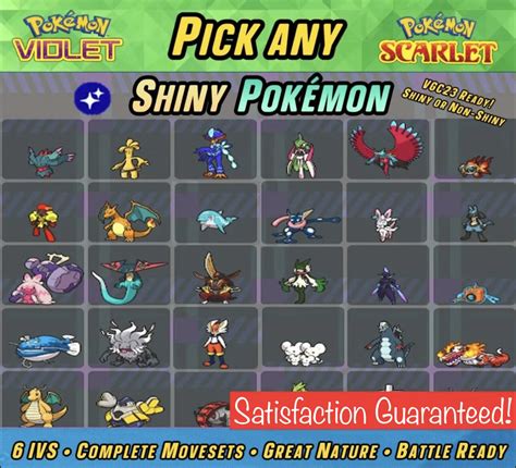 shiny pokemon list black  white