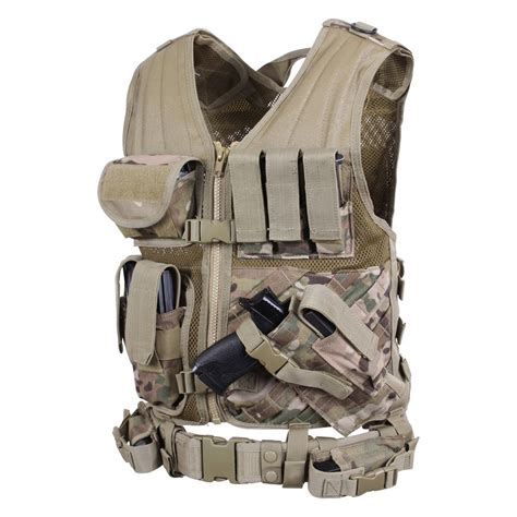 Rothco® 6384 Multicam Cross Draw Molle Tactical Vest Regular Size