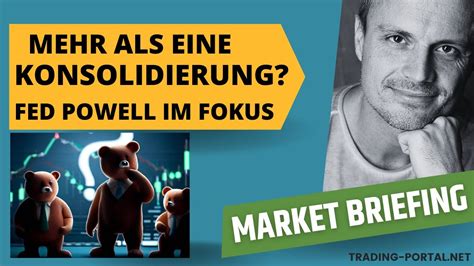 Kommen Bären Konsolidierung oder Abverkauf DAX Dow Jones S