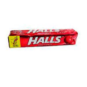 Halls Caramelo Macizo Sabor A Cereza 25 2g