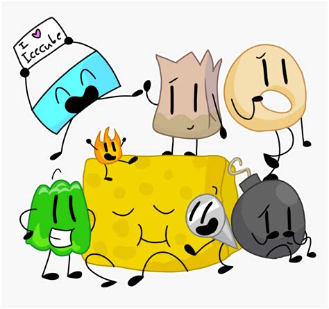 Team Ice Cube Bfdi Clipart , Png Download, Transparent Png - kindpng