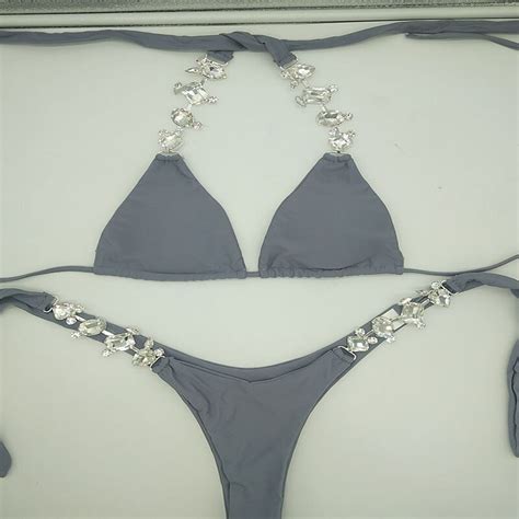 Venus Vacation Crystal Bikini Set Style Diamond Rh Vicedeal