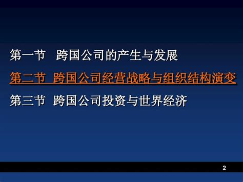 第3章 跨国公司word文档在线阅读与下载无忧文档