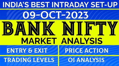 💥🚀bank Nifty 09 Oct 2023 Market Analysis Trading Setup Tomorrow