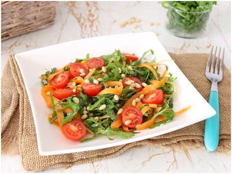 Insalata Di Rucola E Carote Ricetta Di Misya