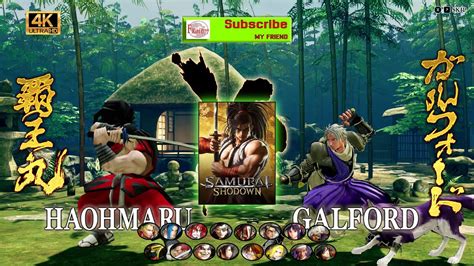 Today Haohmaru Vs Galford In Amazing Combat Samurai Shodown YouTube