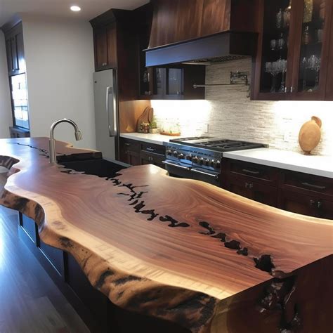 Countertops With Live Edge Designs Are Gaining Popularity And We Can T Get Enough Of Them