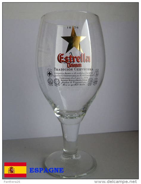 Verre Biere Estrella Vaisselle Maison