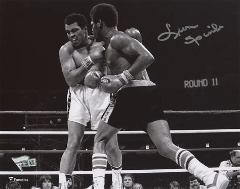 Leon Spinks Signed 8x10 Photo Vs Muhammad Ali Fanatics Hologram Pristine Auction