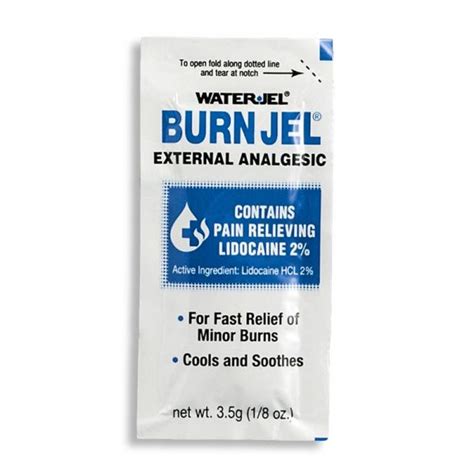 Burn Jel 3 5g Packets Set Of 6 Chinook Medical Gear