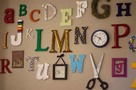 Alphabet On Wall