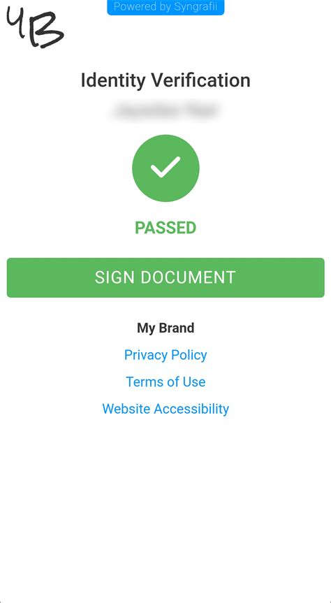 How To Complete Identity Verification – Syngrafii