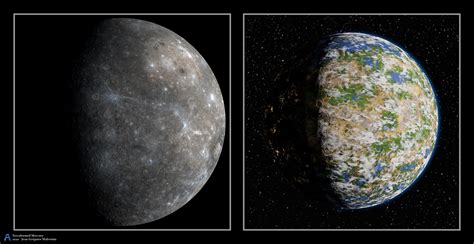 Terraformed Mercury