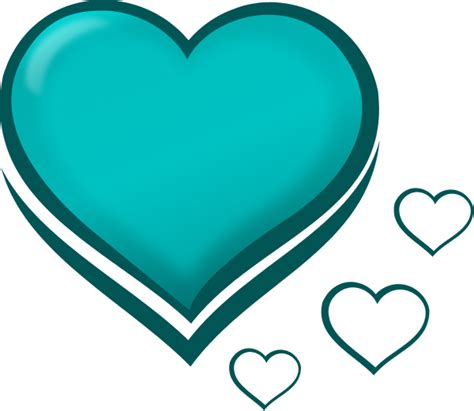 Free Teal Heart Cliparts, Download Free Teal Heart Cliparts png images ...