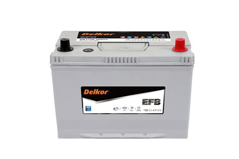 แบตเตอรี่ Delkor EFB T110L (EFB-Enhanced Flooded Battery Type) 12V 90Ah ...