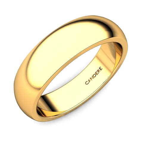 Miranda Gold Wedding Band For Her Online Jewellery Shopping India | Yellow Gold 14K | Candere by ...