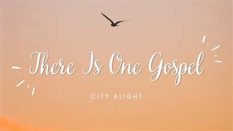 There Is One Gospel Cityalight Lyrics Youtube