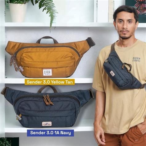 Jual Eiger Sender 3 0 Waist Bag 2L Waistbag Tas Selempang Pria Original