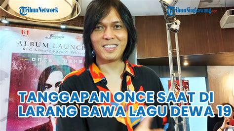 Dilarang Ahmad Dhani Nyanyikan Lagu Dewa 19 Begini Tanggapan Once