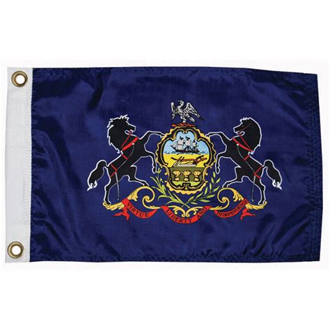 Taylor Made Pennsylvania State Flag 12 X 18 West Marine