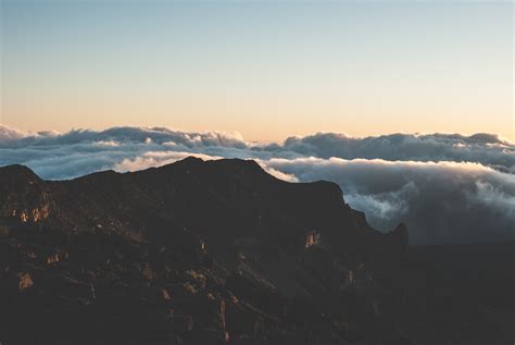 Free Images Nature Horizon Snow Cloud Sky Sunrise Sunset Mist