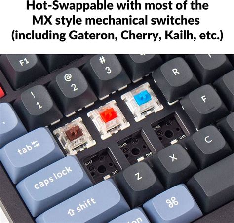 Keychron K Pro Qmk Via Wireless Mechanical Keyboard Hot Swappable Tkl Custom Programmable