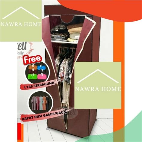 Jual Promo Type Lpf Lemari Kain Portable Lemari Pakaian Lemari