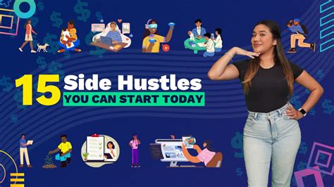 15 Side Hustles You Can Start Today 😎 Youtube