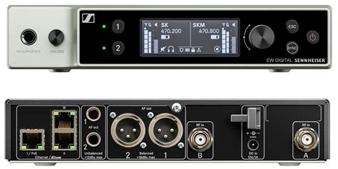 Sennheiser Ew Dx Em Dante Premiera Odbiornik W Mikrofonowych I