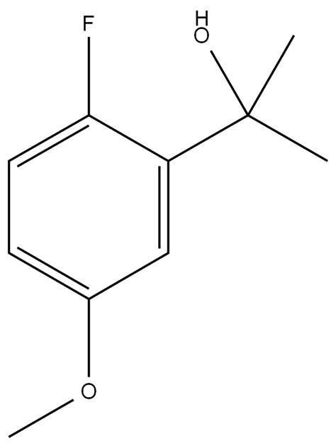 CAS 96826 29 8 Benzenemethanol 2 fluoro 5 methoxy α α dimethyl