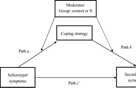 Mediation Diagram Template