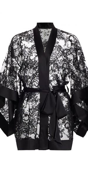 Kiki De Montparnasse Women S Camille Floral Lace Robe