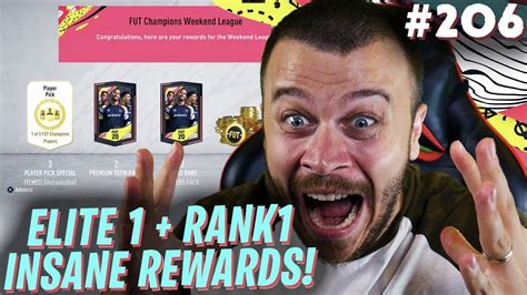 FIFA 20 MY ELITE 1 FUT CHAMPIONS RANK 1 DIVISION RIVALS REWARDS ARE