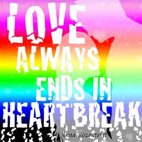 Love Always Ends in Heartbreak Zine by Anna Rozentsvit at Coroflot.com