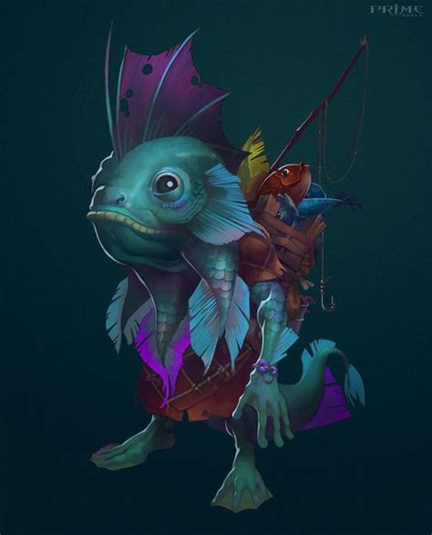 Fishman by Duelisto | Concept art characters, Character design, Dnd art